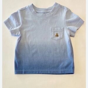 GAP Blue Short Sleeve Tee Ombré Design